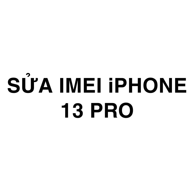 Sửa imei iPhone 13 Pro